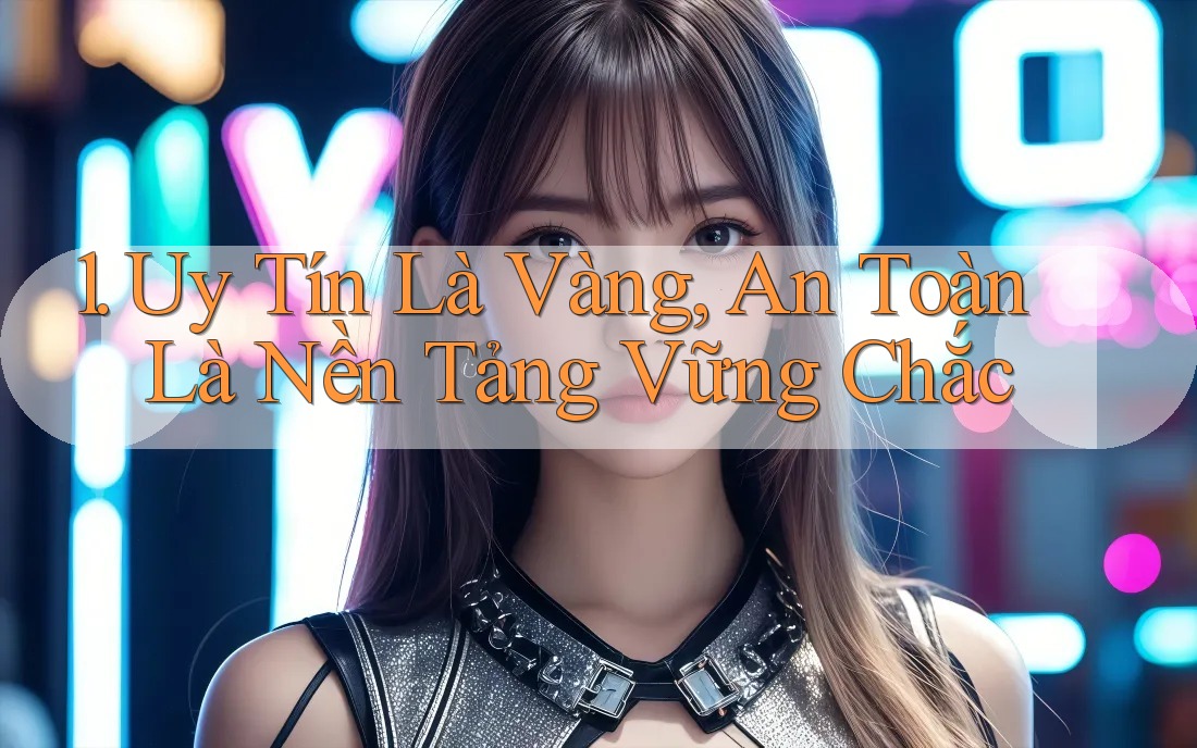 1. Uy Tín Là Vàng, An Toàn Là Nền Tảng Vững Chắc