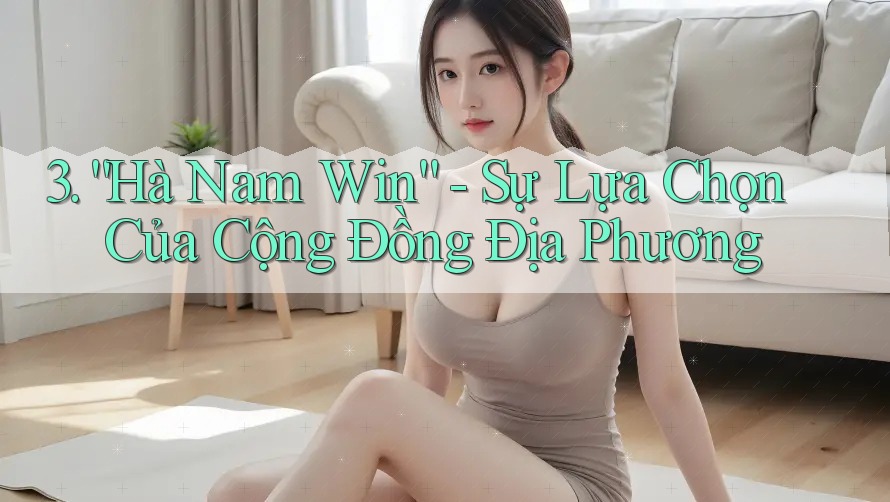 3. “Hà Nam Win” - Sự Lựa Chọn Của Cộng Đồng Địa Phương