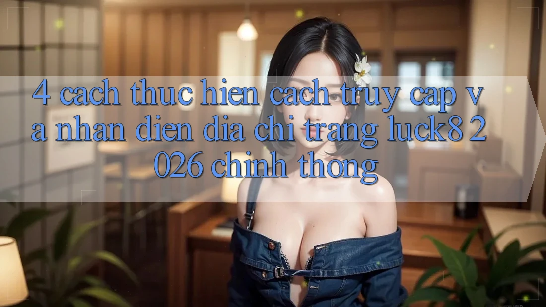 4. Cách thực hiện cách truy cập và nhận diện Địa chỉ trang Luck8 2026 chính thống