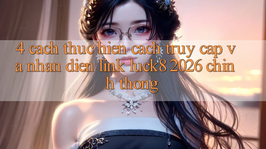 4. Cách thực hiện cách truy cập và nhận diện Link Luck8 2026 chính thống