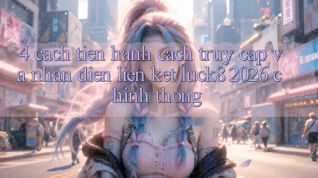 4. Cách tiến hành cách truy cập và nhận diện Liên kết Luck8 2026 chính thống
