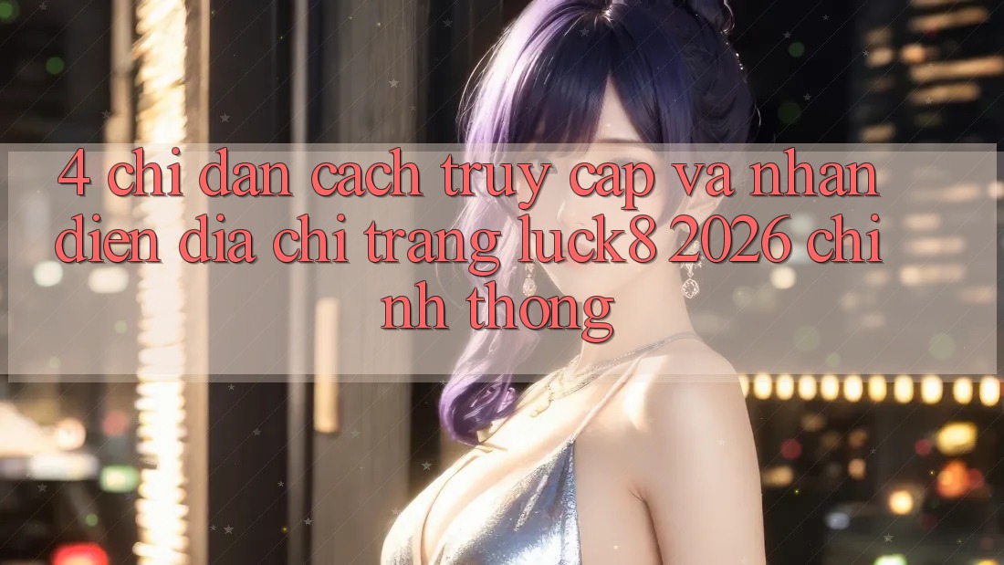 4. Chỉ dẫn cách truy cập và nhận diện Địa chỉ trang Luck8 2026 chính thống