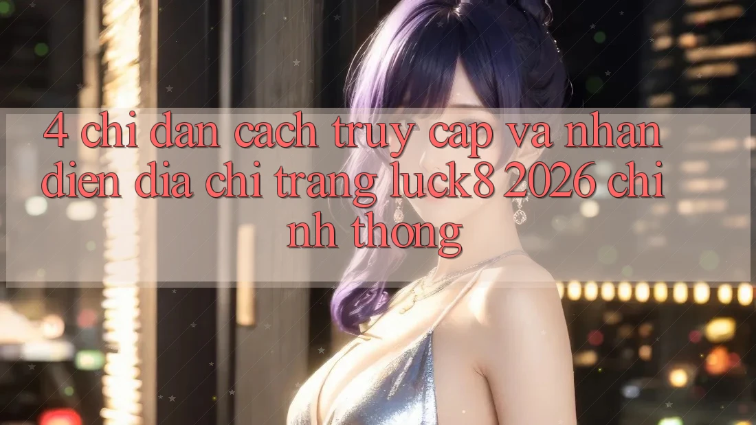4. Chỉ dẫn cách truy cập và nhận diện Địa chỉ trang Luck8 2026 chính thống