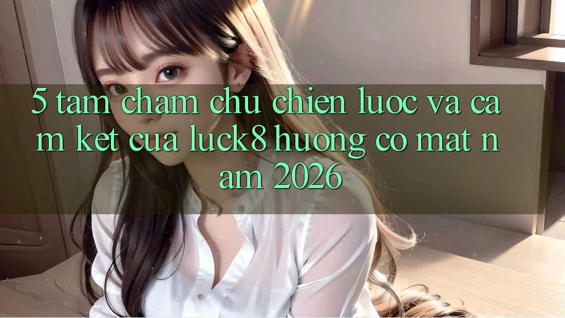 5. Tầm chăm chú chiến lược và cam kết của Luck8 hướng có mặt năm 2026