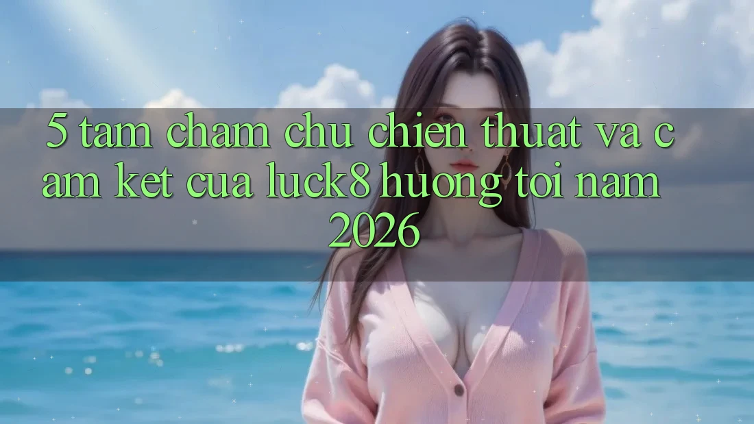 5. Tầm chăm chú chiến thuật và cam kết của Luck8 hướng tới năm 2026