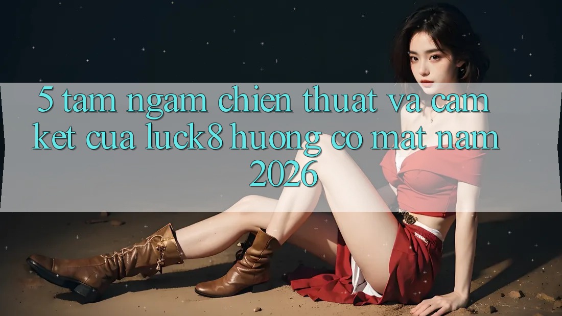 5. Tầm ngắm chiến thuật và cam kết của Luck8 hướng có mặt năm 2026