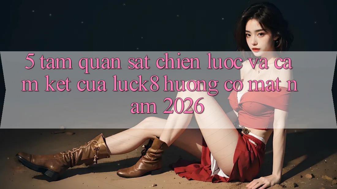 5. Tầm quan sát chiến lược và cam kết của Luck8 hướng có mặt năm 2026