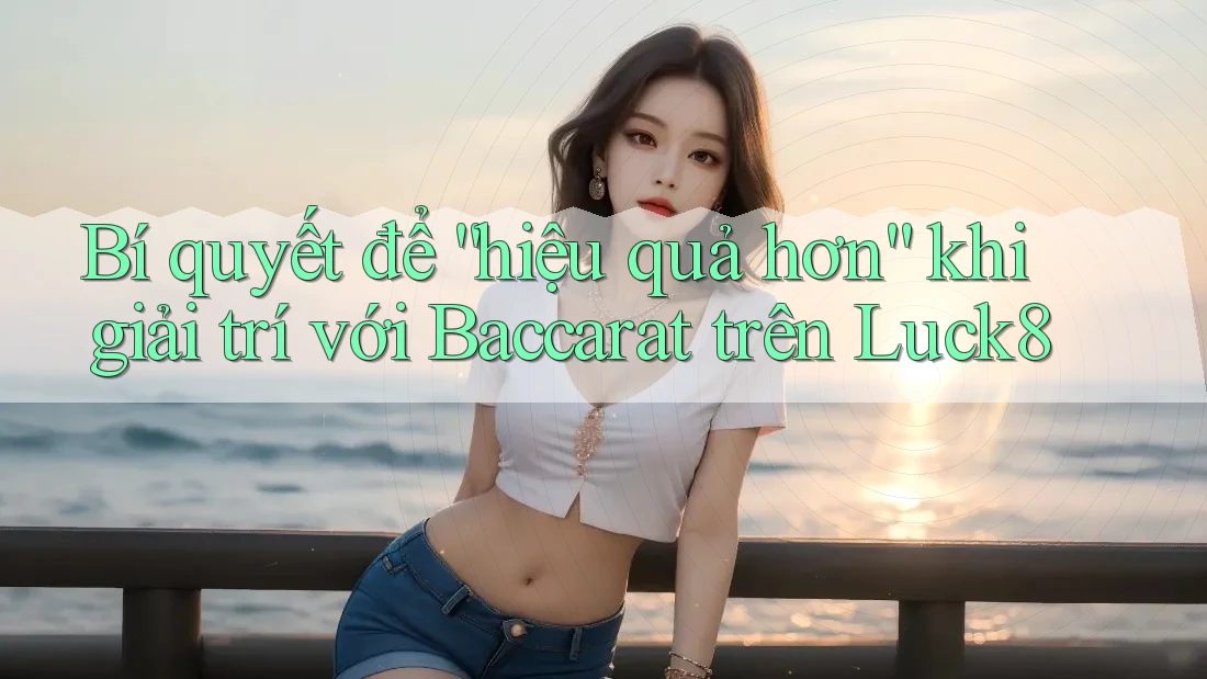 Bí quyết để “hiệu quả hơn” khi giải trí với Baccarat trên Luck8