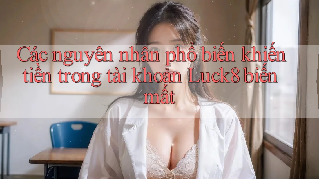 Các nguyên nhân phổ biến khiến tiền trong tài khoản Luck8 biến mất