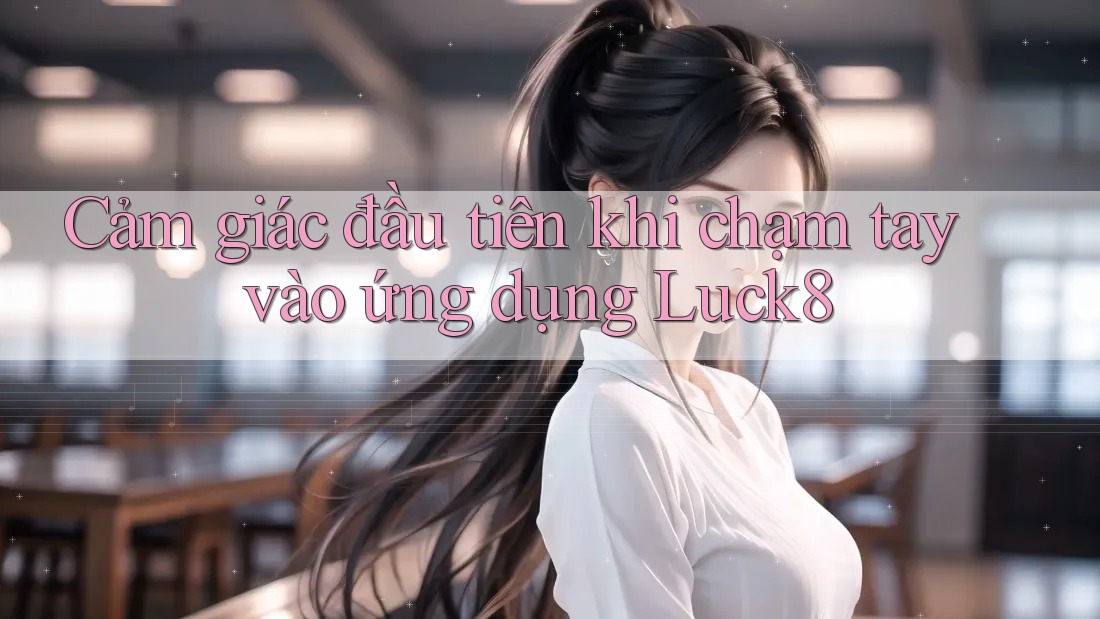 Cảm giác đầu tiên khi chạm tay vào ứng dụng Luck8