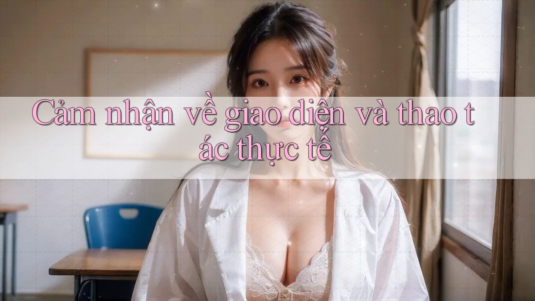 Cảm nhận về giao diện và thao tác thực tế