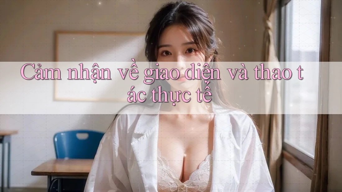 Cảm nhận về giao diện và thao tác thực tế Cảm nhận về giao diện và thao tác thực tế