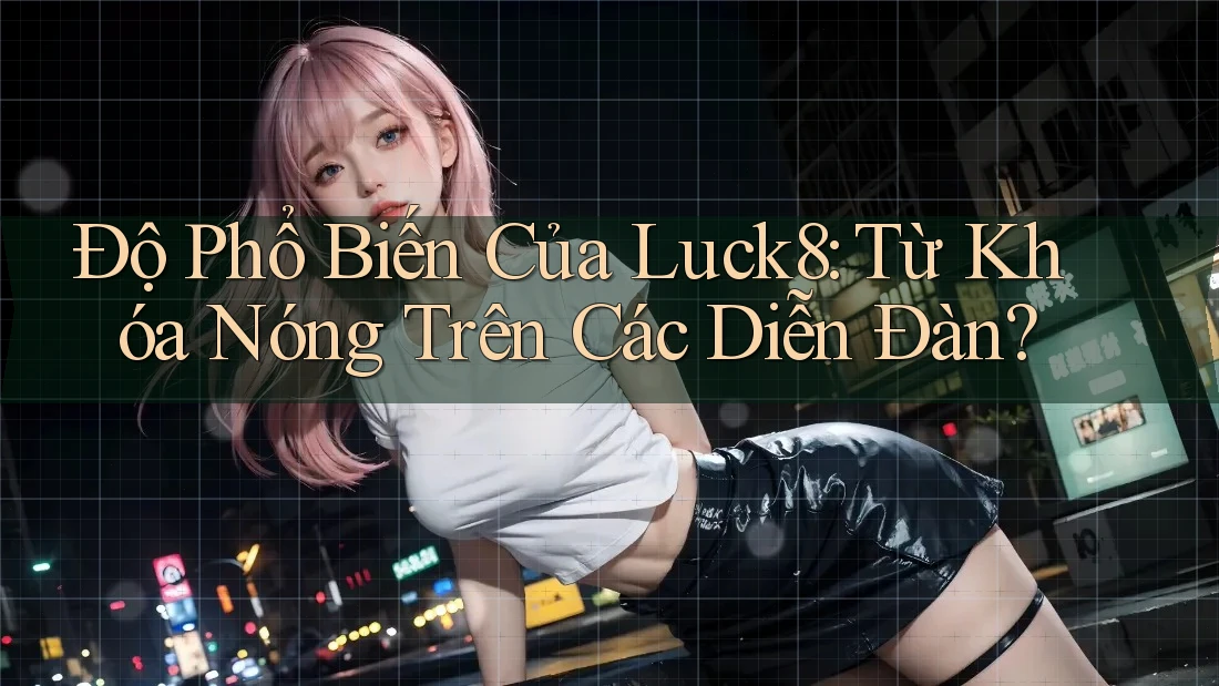 Độ Phổ Biến Của Luck8: Từ Khóa Nóng Trên Các Diễn Đàn?