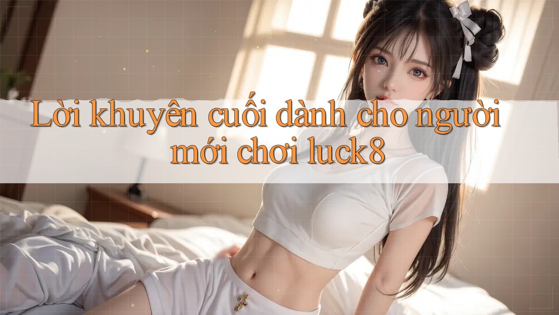 Lời khuyên cuối dành cho người mới chơi luck8