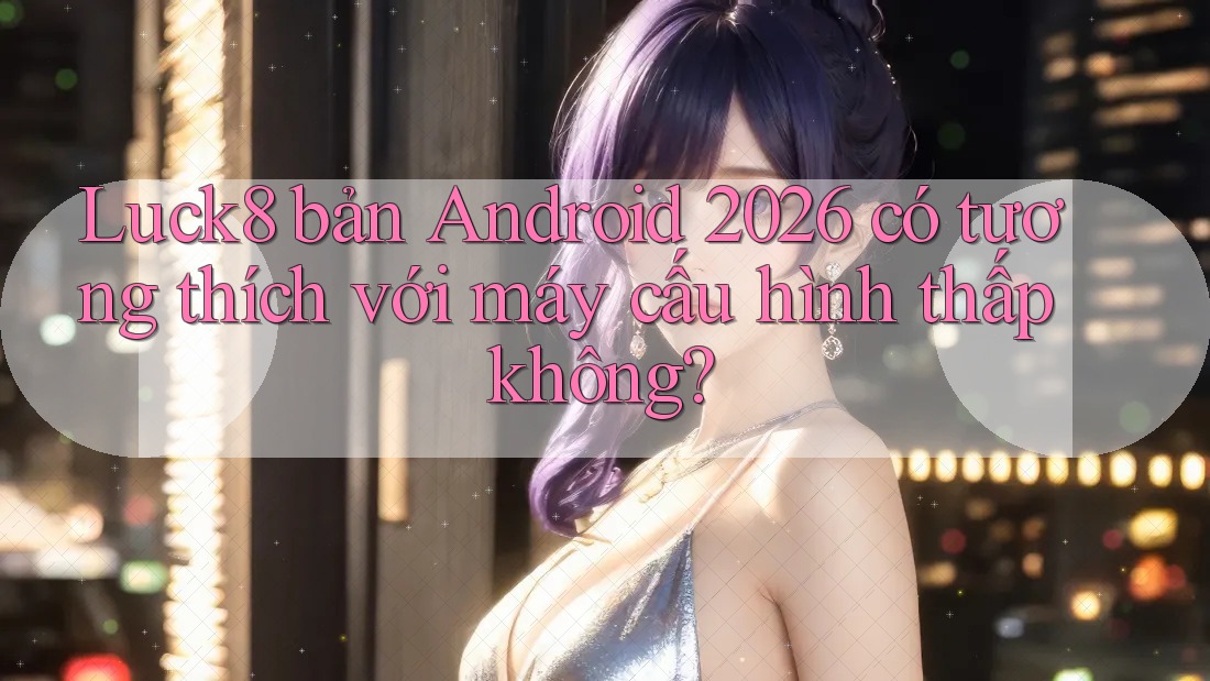 Luck8 bản Android 2026 có tương thích với máy cấu hình thấp không?