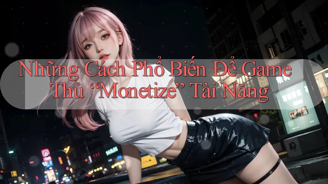 Những Cách Phổ Biến Để Game Thủ “Monetize” Tài Năng