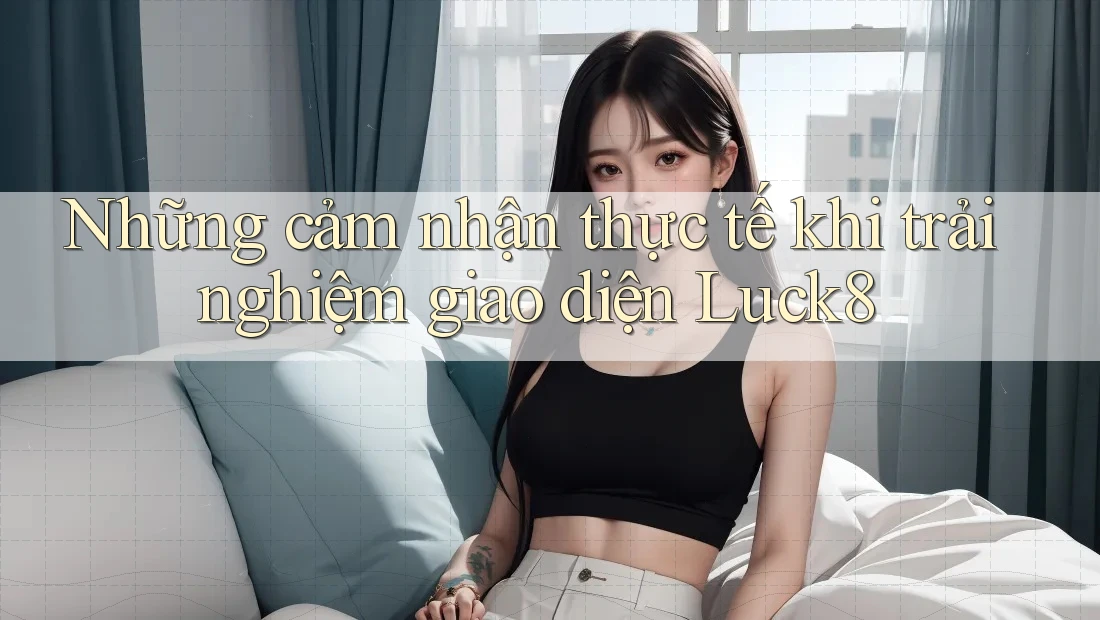 Những cảm nhận thực tế khi trải nghiệm giao diện Luck8