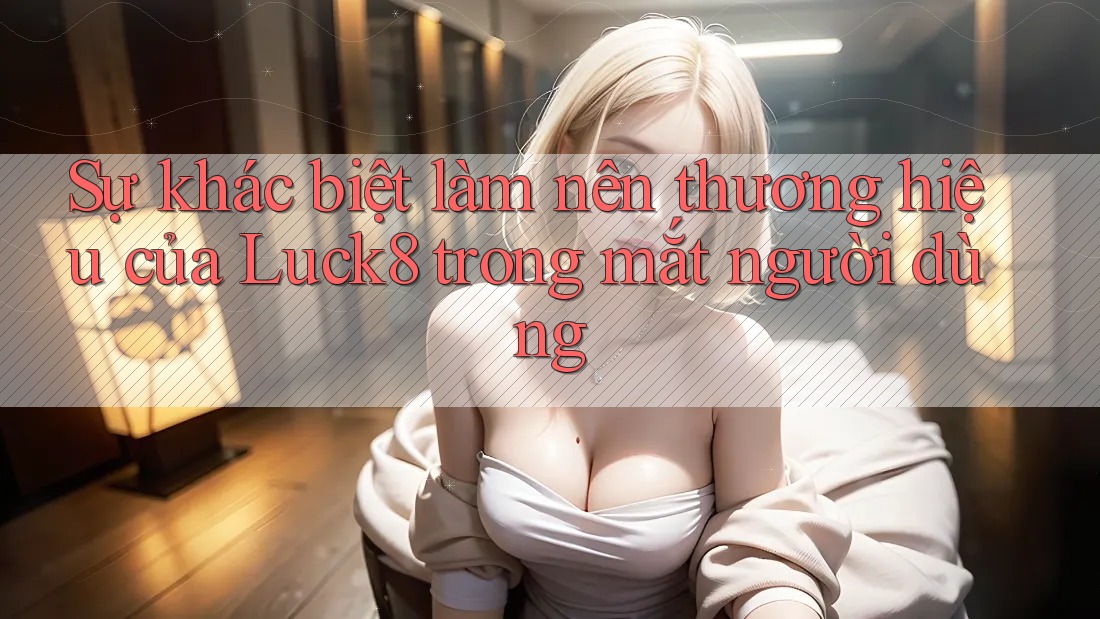 Sự khác biệt làm nên thương hiệu của Luck8 trong mắt người dùng