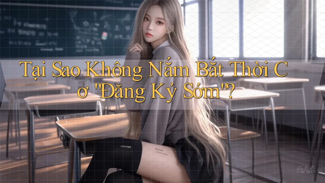 Tại Sao Không Nắm Bắt Thời Cơ “Đăng Ký Sớm”?