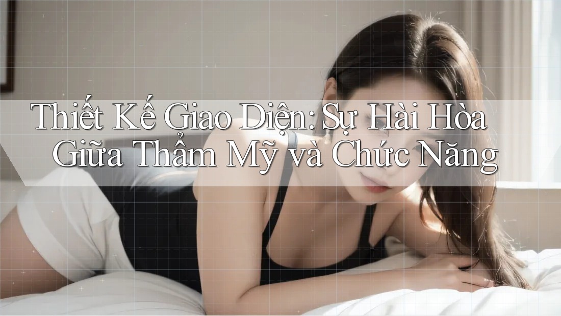 Thiết Kế Giao Diện: Sự Hài Hòa Giữa Thẩm Mỹ và Chức Năng