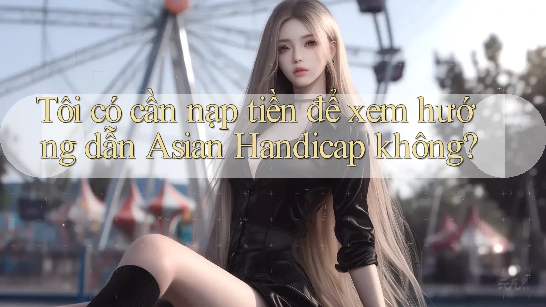 Tôi có cần nạp tiền để xem hướng dẫn Asian Handicap không?