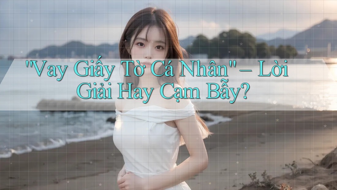 “Vay Giấy Tờ Cá Nhân” – Lời Giải Hay Cạm Bẫy?